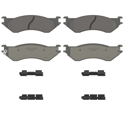 OEX Rear Disc Brake Pad Set Premium Semi-Metallic | WAGOEX702AM