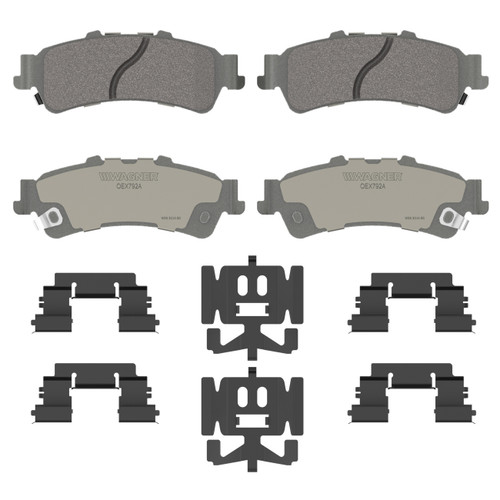 OEX Rear Disc Brake Pad Set Premium Ceramic | WAGOEX792A