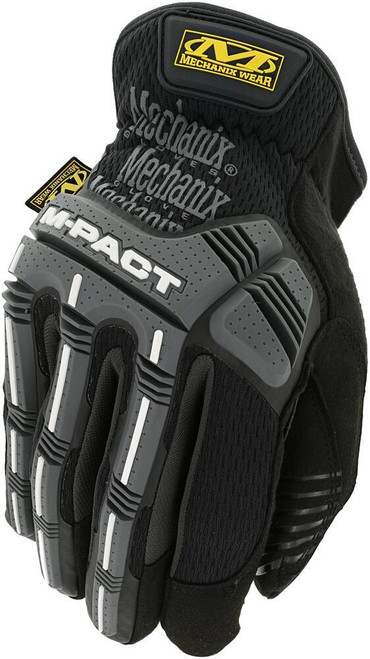 M-Pact Open Cuff Gloves, Black/Grey | 54MCA-MPC-58-008