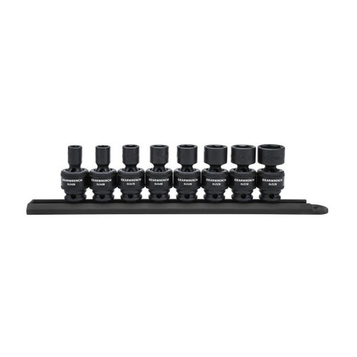 8 Piece 3/8" Drive 6 Point Standard Universal Impact SAE Socket Set | APX84917N