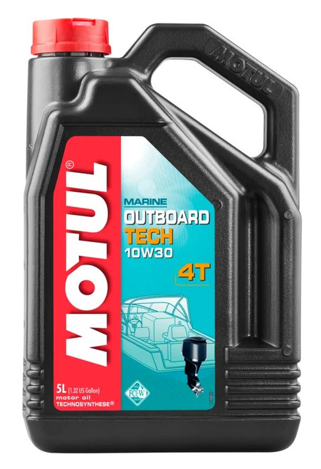 Outboard Tech Marine Oil, 10W-30 4T - 5L | MOT106447