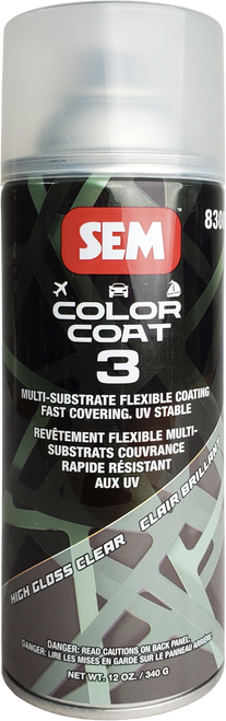 Color Coat 3 High Gloss Clear - 340g Aerosol | 43083003