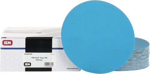 6" Grip No-Hole Sandpaper, 150Mm/6" - 400 Grit (50/Box) | 430SA260400