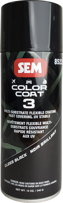 Color Coat 3 Gloss Black - 340g Aerosol | 43085233