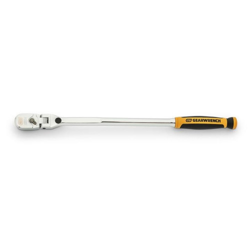 3/8" Drive 120XP Dual Material Handle Locking Flex Head Ratchet 15.5" | APX81321