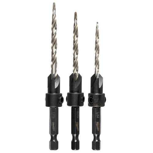 #6/#8/#10 3Pc Countersink Set | MET48-13-5003