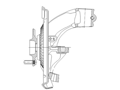 18-24 Honda Odyssey Suspension Knuckle Assembly  - Front Left | GSP9360085