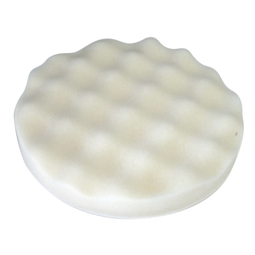 7-1/2" Foam Polishing Pad Medium - White | 67953042