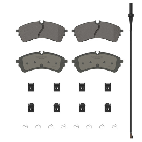 OEX Rear Disc Brake Pad Set Premium Semi - Met | WAGOEX2388M