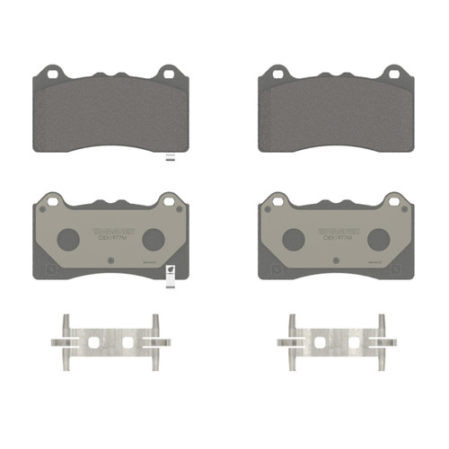 OEX Front Disc Brake Pad Set Premium Semi - Met | WAGOEX1977M