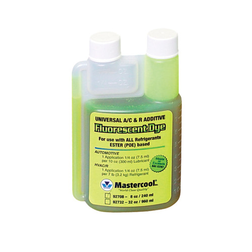 8 Oz. Bottle R12 R22 R502 Mineral Oil Based Dye | 88M92708