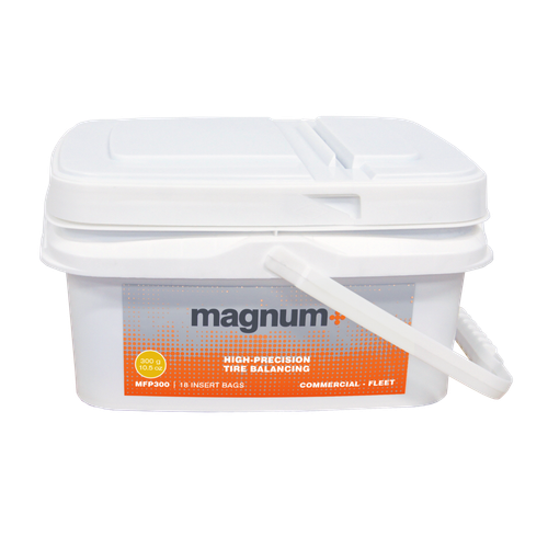 Magnum+ Tire Balancing Beads - Fleet Tub of 300g Insert Bags - Qty 18 | 0MIMFP300