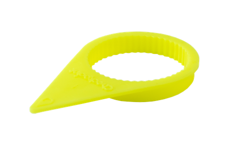 33mm Yellow - Checkpoint Wheel Nut Indicator - Qty 100 | 0MICPY33