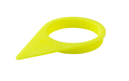 22mm Yellow - Checkpoint Wheel Nut Indicator - Qty 100 | 0MICPY22