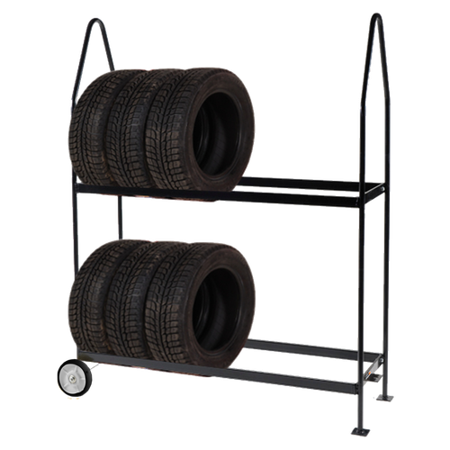 Standard Mobile Tire Display Rack | 0MIMTD-60