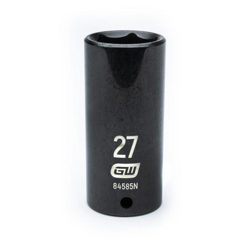 1/2" Drive 6 Point Deep Impact Metric Socket 27mm | APX84585N