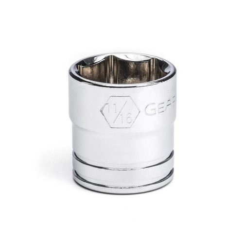 3/8" Drive 6 Point Standard SAE Socket 11/16" | APX80357