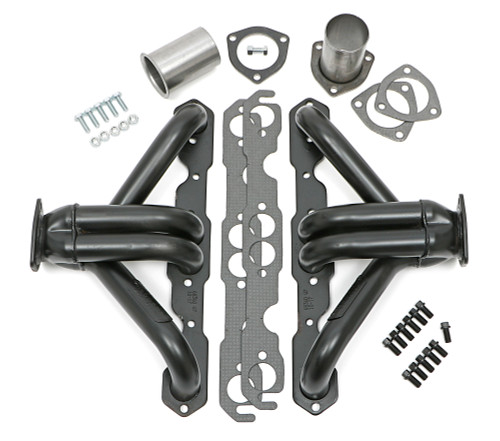 Block Hugger Headers; Chevy Sb 283-400; 1-1/2" Tubes; Uncoated | 51968360