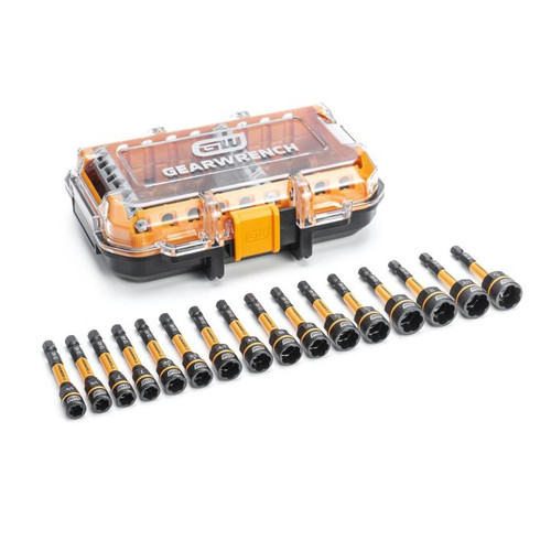16 Piece Bolt Biter Nut Extractor & Driver Set | APX86171