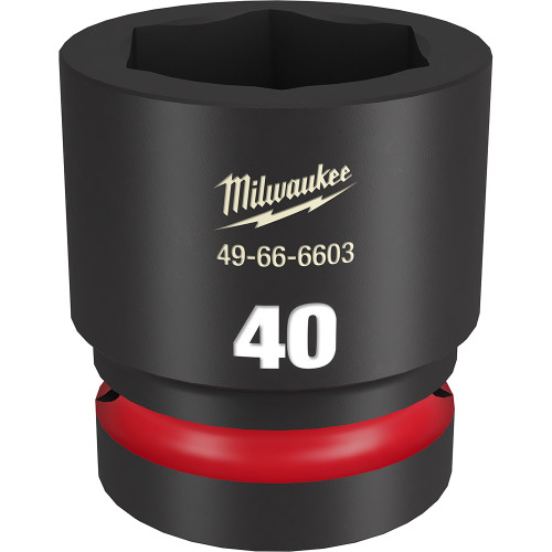 Shockwave Impact Duty 1" Drive 40Mm Standard 6 Point Socket | MET49-66-6603