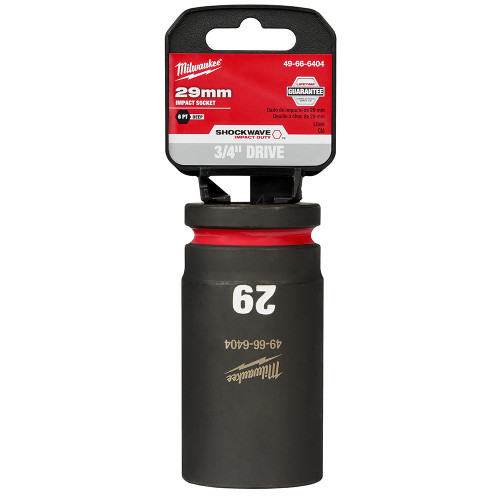 Shockwave Impact Duty 3/4" Drive 29Mm Deep 6 Point Socket | MET49-66-6404