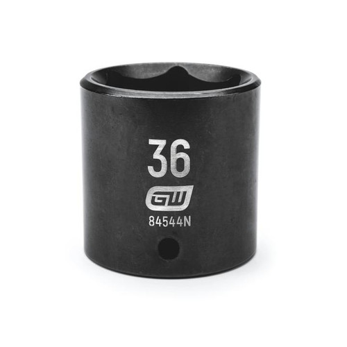 1/2" Drive 6 Point Standard Impact Metric Socket 36mm | APX84544N