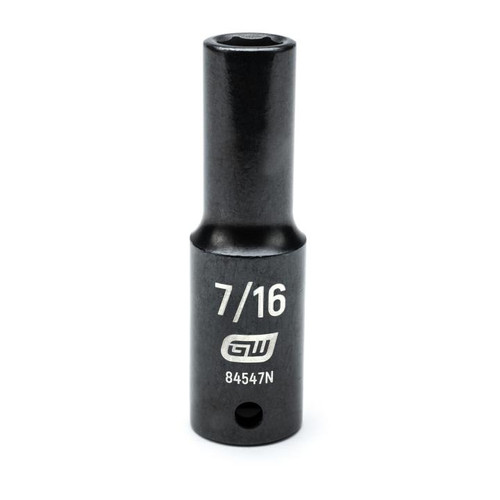 1/2" Drive 6 Point Deep Impact SAE Socket 7/16" | APX84547N