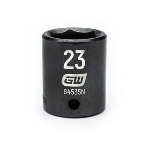 1/2" Drive 6 Point Standard Impact Metric Socket 23mm | APX84535N