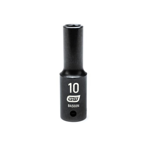 1/2" Drive 6 Point Deep Impact Metric Socket 10mm | APX84568N