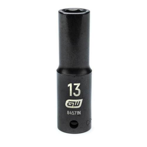 1/2" Drive 6 Point Deep Impact Metric Socket 13mm | APX84571N