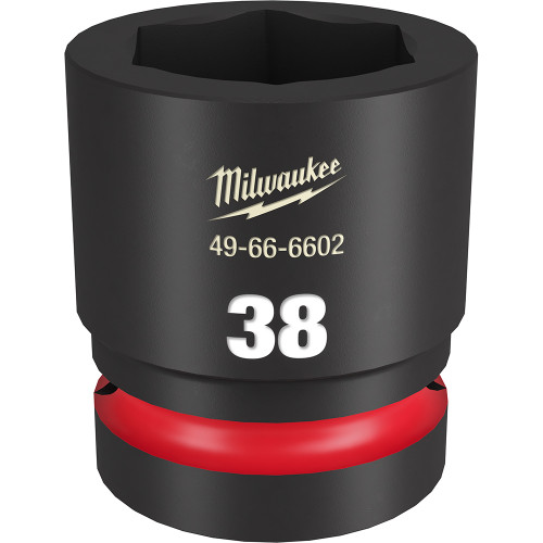 Shockwave Impact Duty 1" Drive 38Mm Standard 6 Point Socket | MET49-66-6602