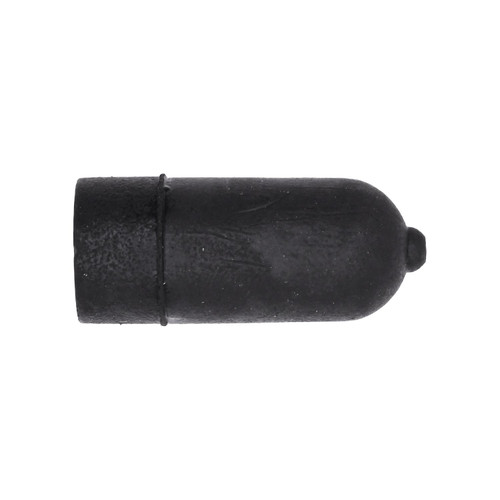 Rubber Vacuum Cap Black For 3/8" Diameter | 12112210