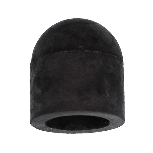 Rubber Vacuum Cap Black For 1/2" Diameter | 12112908