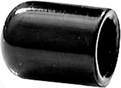 Vinyl Vacuum Cap Black For 3/8" Diameter Tube | 12118205