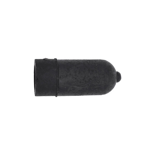 Rubber Vacuum Cap Black For 1/8" Diameter | 12112209