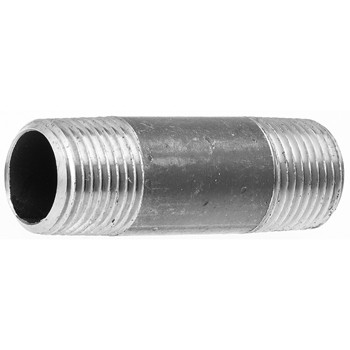 1/2" X 2" Long Schedule 40 Black Steel Pipe Nipple | GLSG1616-050X2