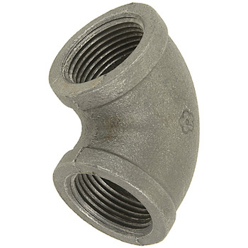 3/8" Black 90° Female Pipe Elbow | GLSG0898M-038-038