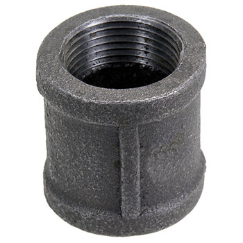 2-1/2" Black Pipe Coupling | GLSG0808M-250-250