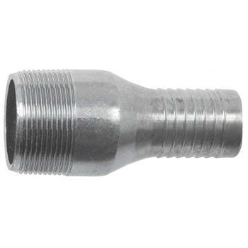 1-1/2" Jump Size Galvanized Combination Nipple | GLSG33G-200-150