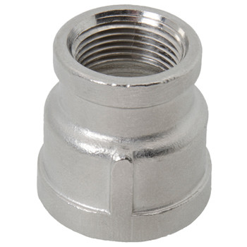 1" X 3/4" Stainless Steel Reducing Pipe Coupling | GLSG0808SS-100-075