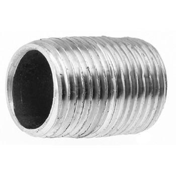 1/2" X Close Schedule 40 Black Steel Pipe Nipple | GLSG1616-050XC