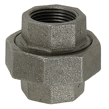 1/2" Black Pipe Union | GLSG0808MU-050-050