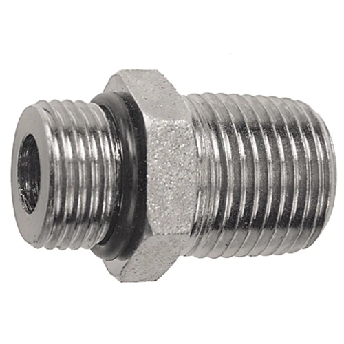 3/4-16 Male O-Ring Boss to 1/2" Male Pipe (NPTF) Connector | GLS1116-08-08