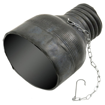 3" X 6" Dual Or Wide Garage Exhaust Tailpipe Adapter | GLSCR-DU-300