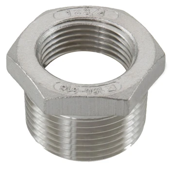 1/4" X 1/8" Stainless Steel Pipe Bushing | GLSG0816SS-025-013
