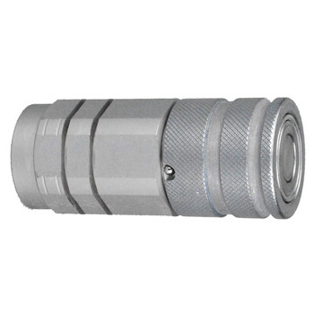 1/2" C700 Series Flush-Face Hydraulic Coupler With 3/4" Female Pipe (NPTF) Thread | GLSC701-08-12