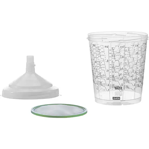 Multi‑Purpose Cup System RPS 0.6L 200 µm Flat Sieve - Qty 50 | 7521202168