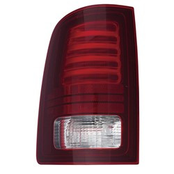 Rear Tail Lamp Assembly, Drivers Side; LED; Smoked Lens | 74AVS334-1928LAS2