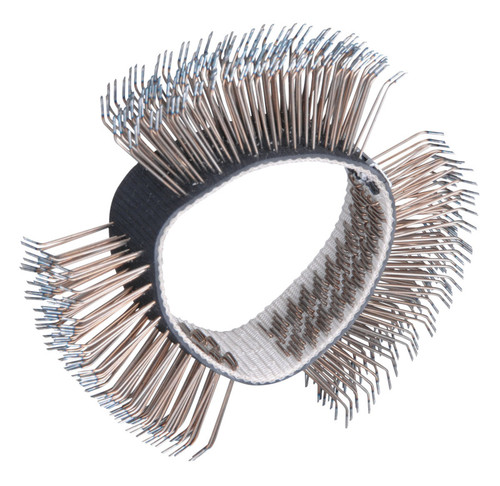 4" (102 mm) Dia. x 3/4" (19 mm) W Bent Coarse Wire Wheel | 42D92245