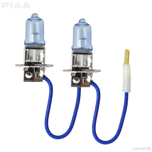H3 Xtreme White Hybrid Halogen Bulbs, Twin Pack | PIAHE-951